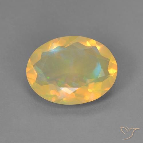 Opala Multicolorido Natural 1.69ct, oval, Transparente