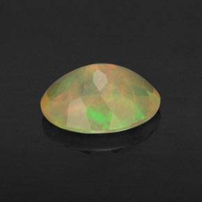 Opala multicolorido natural 1,36ct, transparente, transparente/translúcido