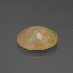 Opala multicolorido natural 2,16ct, transparente, transparente/translúcido