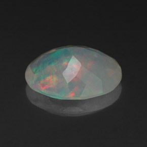 Opala multicolorido natural 1,88ct, transparente, transparente/translúcido