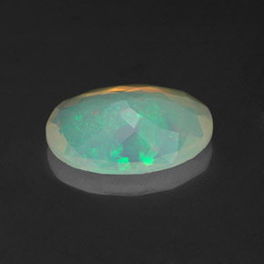Opala multicolorido natural 1,12ct, transparente, transparente/translúcido