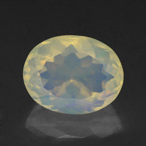Opala multicolorido natural 2,11ct, transparente, transparente/translúcido