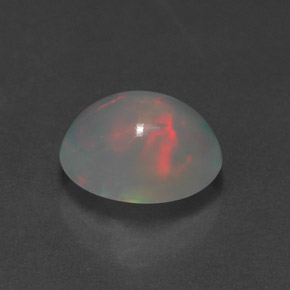 Opala multicolorido natural 1,24ct, transparente, transparente/translúcido