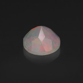 Opala multicolorido natural 0,58ct, transparente, transparente/translúcido