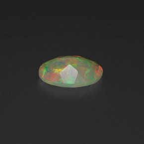 Opala multicolorido natural 0,37ct, transparente, transparente/translúcido