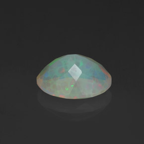 Opala multicolorido natural 1,11ct, transparente, transparente/translúcido