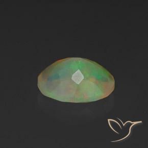 Opala Multicolorido Natural 1.07ct, oval, Transparente