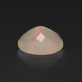 Opala multicolorido natural 1,15ct, corte oval, translúcido