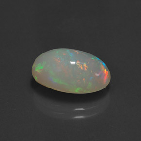 Opala multicolorido natural 4,21ct, transparente, transparente/translúcido