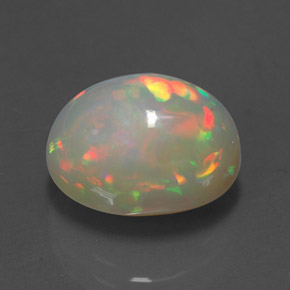 Opala multicolorido natural 4,94ct, transparente, transparente/translúcido