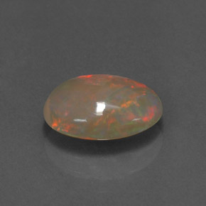 Opala multicolorido natural 1,77ct, transparente, transparente/translúcido