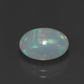 Opala multicolorido natural 2,35ct, transparente, transparente/translúcido