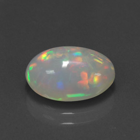 Opala multicolorido natural 2,60ct, transparente, transparente/translúcido