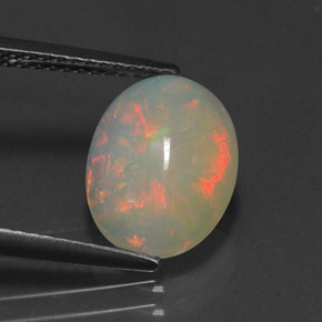 Opala multicolorido natural 2,23ct, transparente, transparente/translúcido