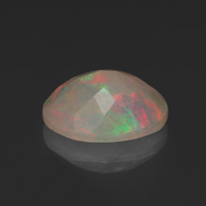 Opala multicolorido natural 1,13ct, transparente, transparente/translúcido