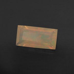 Opala multicolorido natural 1,55ct, transparente, transparente/translúcido