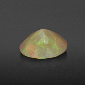 Opala multicolorido natural 1,70ct, transparente, transparente/translúcido