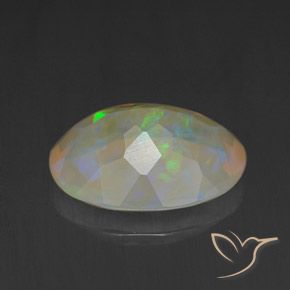 Opala Multicolorido Natural 1.37ct, oval, Transparente