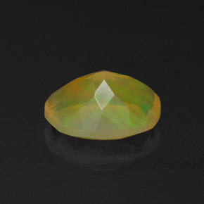 Opala Multicolorido Natural 1,14ct, Corte Oval, Transparente