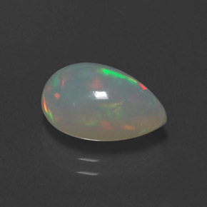 Opala multicolorido natural 2,66ct, transparente, transparente/translúcido
