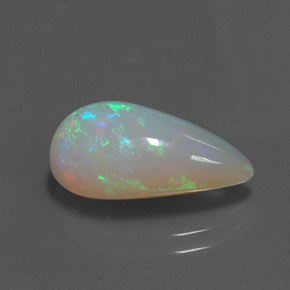 Opala multicolorido natural 4,05ct, transparente, transparente/translúcido
