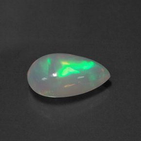 Opala multicolorido natural 2,78ct, transparente, transparente/translúcido