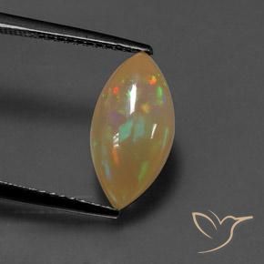 1.85ct Natural Multicolorido Opala, Marquesa, Transparente/Translúcido
