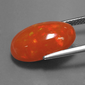 Opala multicolorido natural 6,05ct, transparente, transparente/translúcido