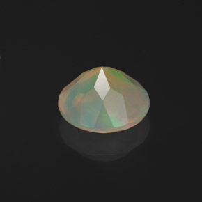 Opala multicolorido natural 1,25ct, transparente, transparente/translúcido