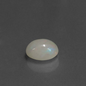 Opala multicolorido natural 0,95ct, transparente, transparente/translúcido