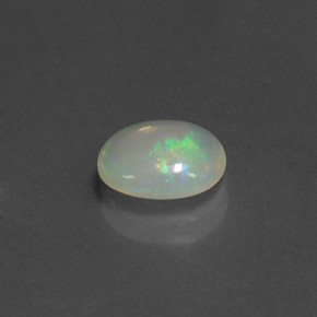 Opala multicolorido natural 0,96ct, transparente, transparente/translúcido