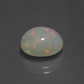Opala multicolorido natural 2,83ct, transparente, transparente/translúcido