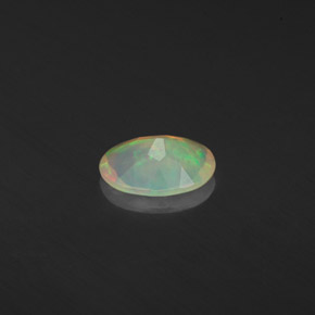 Opala multicolorido natural 0,37ct, transparente, transparente/translúcido