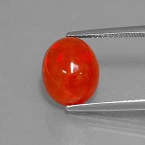 Opala multicolorido natural 2,95ct, transparente, transparente/translúcido