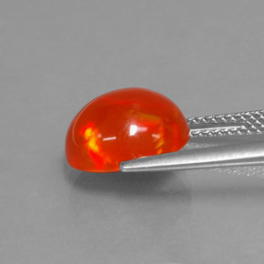 Opala multicolorido natural 2,95ct, transparente, transparente/translúcido