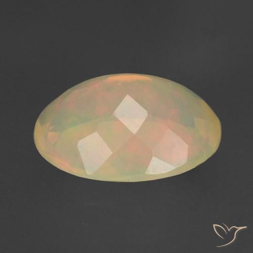Opala Multicolorido Natural 1.42ct, oval, Transparente
