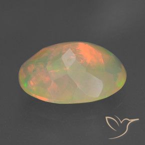 Opala Multicolorido Natural 1.33ct, oval, Transparente