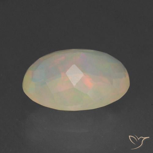 Opala Multicolorido Natural 1.31ct, oval, Transparente