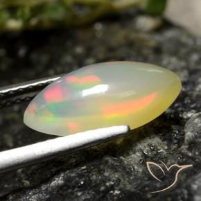 Opala Multicolorido Natural 1.84ct, Marquesa, Transparente