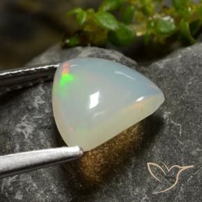 Opala Multicolorido Natural 0.85ct, Trilhão, Transparente