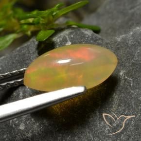 Opala Multicolorido Natural 0.95ct, Marquesa, Transparente