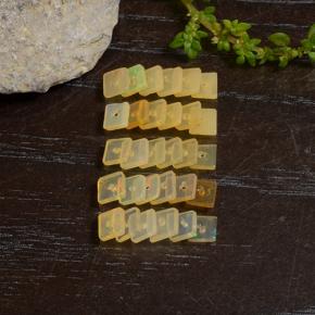 Pedras preciosas de Opala Multicolorido natural de 2.84 ct, Quadrado, Translúcido