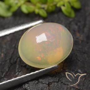 Opala Multicolorido Natural 1.48ct, oval, Transparente