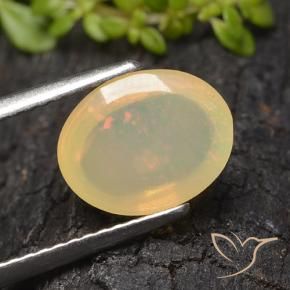 Opala Multicolorido Natural 1.48ct, oval, Transparente