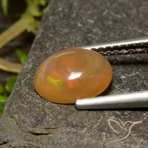 Opala Multicolorido Natural 0.93ct, oval, Transparente