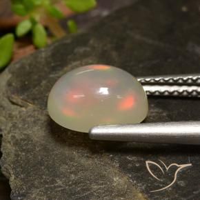 Opala Multicolorido Natural 1.36ct, oval, Transparente