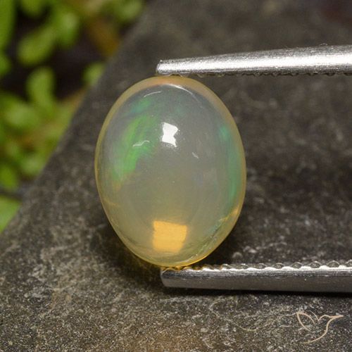 1.65ct Natural Multicolorido Opala, oval, Transparente, Photo A