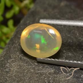 Opala Multicolorido Natural 1.65ct, oval, Transparente