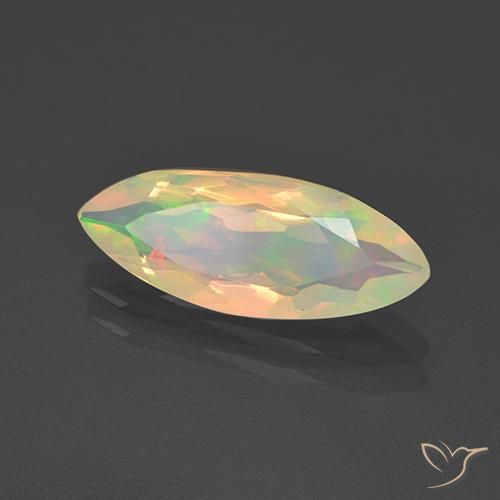 Opala Multicolorido Natural 1.71ct, Marquesa, Transparente