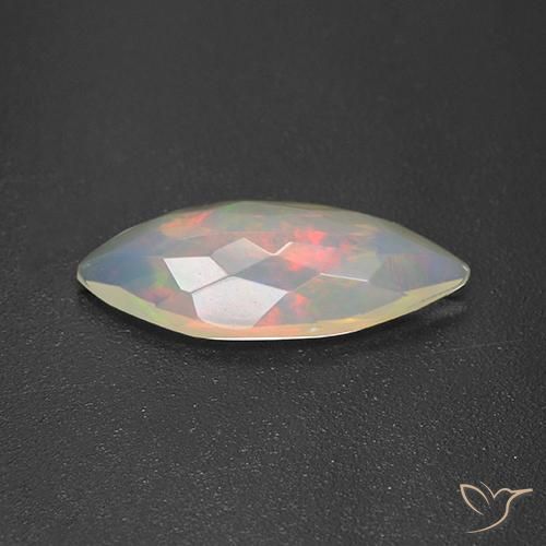 Opala Multicolorido Natural 1.68ct, Marquesa, Transparente